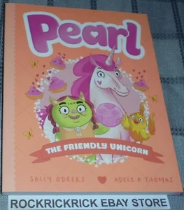 PEARL AND FRIENDS THE FRIENDLY UNICORN BOOK BY SALLY ODGERS 15CM X 19CM 2024 NEW - Bild 1 von 2