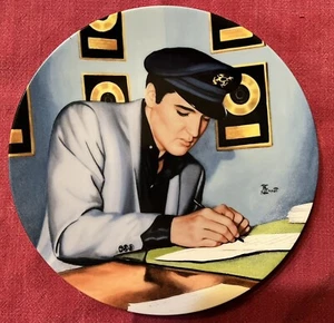 1991 Bradex ELVIS Collector Plate #15 “CLOSING THE DEAL” By Delphi. COA/ BOXED - Picture 1 of 3