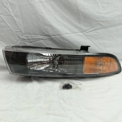 Left Driver Headlight Fits 2002-2003 Mitsubishi Galant Clear Lens With Bulb - Image 1 of 4