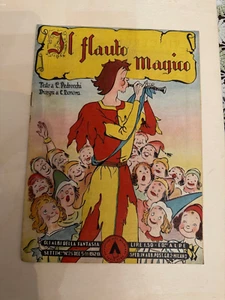 IL FLAUTO MAGICO - GLI ALBI DELLA FANTASIA N.25 - EDIZIONE ALPE 1942 - Imagen 1 de 2