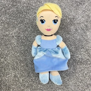 Cinderella Disney Doll By Posh Paws 9” Soft Plush Toy VGC Retired Rare - Picture 1 of 5