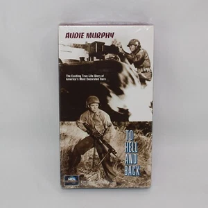 To Hell and Back Audie Murphy VHS New 1990 MCA Universal In Color - Picture 1 of 7