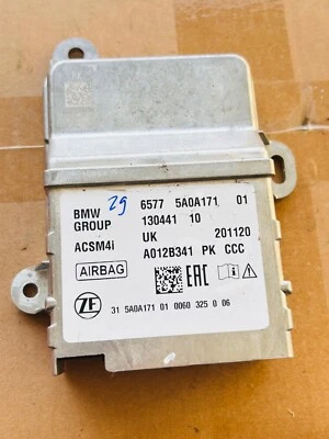 Centralina BMW I01 i3 airbag control unit airbag 6577 5A41CA1 - Immagine 1 di 3