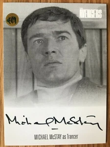 THE AVENGERS PLATINUM COLLECTION 1: PROOF AUTOGRAPH CARD: MICHAEL McSTAY - 4/9 - Picture 1 of 1