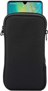 Neopren Stoßdämpfend Proof Tasche Groß Handy Hülle Case Cover mit Reißverschluss - Bild 1 von 12