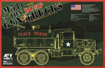 Camión de volteo AFV Club AF351 1/35 US Army M51A2 5 toneladas (Vietnam) - Stock en EE. UU. Foto 1 de 4