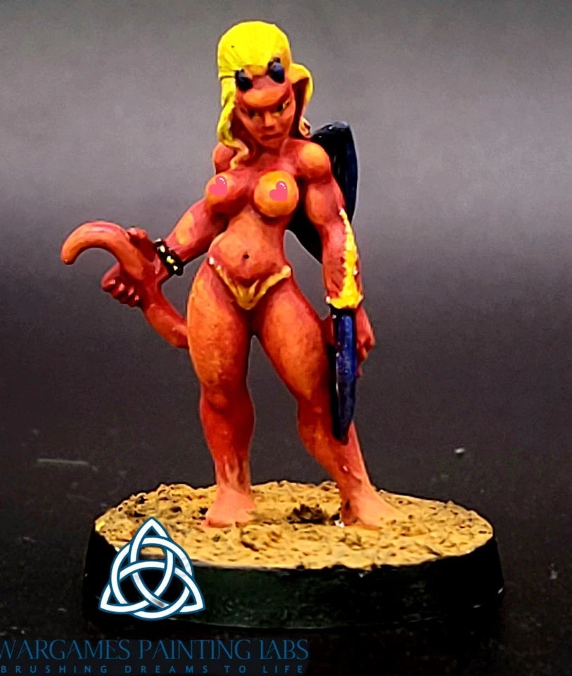 USA Duty Paid Painted Character Demon, Succubus D&D RPG collection miniature - Image 1 of 4