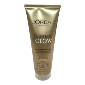 L'Oreal Paris Sublime Glow tägliche Feuchtigkeitscreme mittlere Hauttöne 8 fl. Oz. - Bild 1 von 1