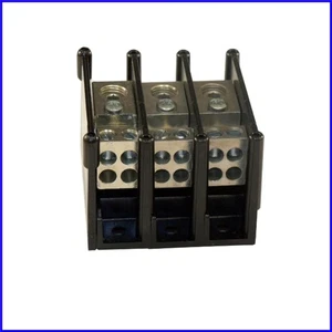 185 Amp 3-Pole Aluminum Power Distribution Block - Secure & Efficient Connect - Picture 1 of 2