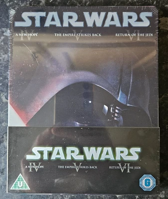 Star Wars Trilogy Limited Edition Factory Sealed Blu-Ray Steelbook - Image 1 of 2