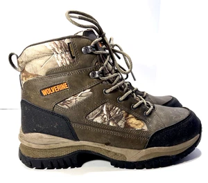 Wolverine Hunting Hiking Boots Camo Waterproof MENS Size 9M - Picture 1 of 13