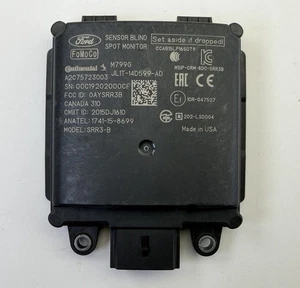 2018-2021 Lincoln Navigator Blind Spot Sensor Radar Module JL1T-14D599-AD OEM - Picture 1 of 4