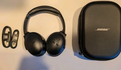 Bose QuietComfort Cuffie wireless con cancellazione del rumore (modello 2023) Nero - Immagine 1 di 4