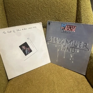 STEVE MILLER BAND 2 X LP JOBLOT inc THE BEST OF 1968-1973 and MASTERS OF ROCK - Picture 1 of 13