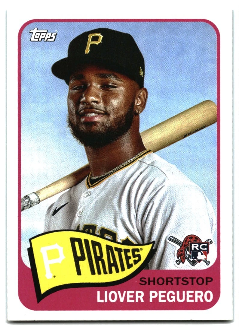 2023 TOPPS ARCHIVES LIOVER PEGUERO RC PITTSBURGH PIRATES #129
