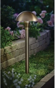 Home Decorators EPC05-LED Low Voltage 16.5” Brass LED Path Light, Bronze Finish - Picture 1 of 9
