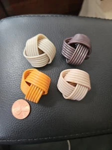 4 Different Celluloid Button Knot - Picture 1 of 2