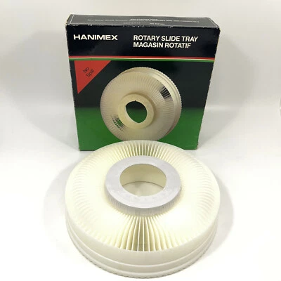 Vintage Hanimex Rotary Slide Tray for Carousel Slide Projectors - Holds 100 2x2 - Image 1 of 4