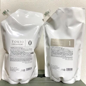 Dr Jr TOKIO IE INKARAMI System Treatment 0 + 1 set 1000ml Damage Hair Care - Picture 1 of 3
