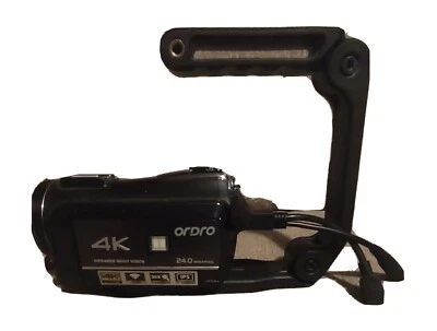 OrDro 4K Camera with Battery, Charger,Hand Stabilizer,Box And Carry Bag - Image 1 of 4