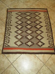 Vintage Navajo rug, Ganado, Hubble Trading Post 1915/ 1920 excellent  condition