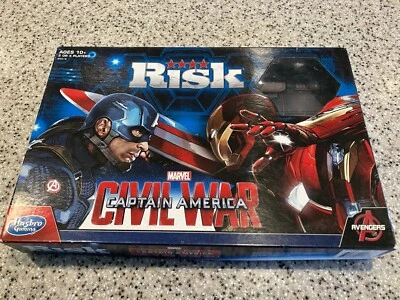 Risk Captain America Civil War Board Game  - Image 1 of 4
