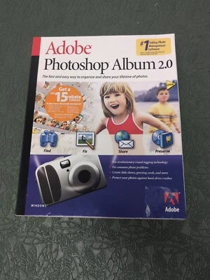 Vintage Adobe Photoshop Album 2.0 - Image 1 of 4