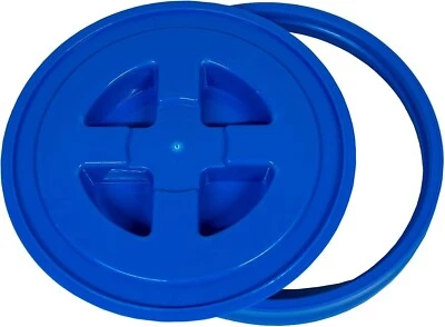 BRANDED Gamma Seal Screw On Bucket Lid 5 Gallon Water Plastic Pail Air Tight Storage
