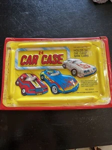 Vintage 24 Car Case With Tray By Tara Toy Corp. Model 20150 various cars include - Picture 1 of 24