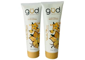 2- Burt's Gud Natural Body Wash Loción Vainilla Llama Vainilla y Arroz Leche 10 OZ - Imagen 1 de 8