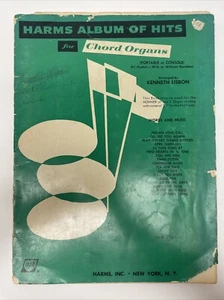 Harms Album mit Hits für Akkordorgeln Notenbuch von Kenneth Lissabon (1961) - Bild 1 von 7