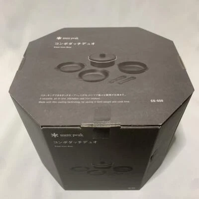 Snow peak CS-550 Combo Dutch Duo Outdoor Cookware Convenience For Camp Japan F/S - Image 1 of 4