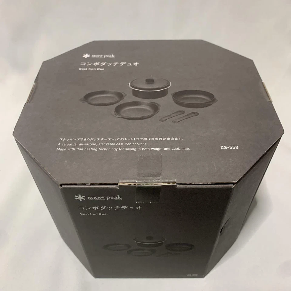 Snow peak CS-550 Combo Dutch Duo Outdoor Cookware Convenience For Camp Japan F/S - Image 1 of 4