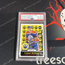 2019-20 Upper Deck Buybacks 2015-16 O-Pee-Chee Connor McDavid RC AUTO /10 PSA 8