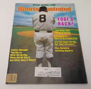 Sports Illustrated April 1984 Yogi Berra Cover - Picture 1 of 5