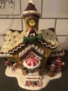 O’WELL 2001 Limited Edition SUGARPLUM VALLEY Village GINGERBREAD HOUSE W/box - Picture 1 of 10