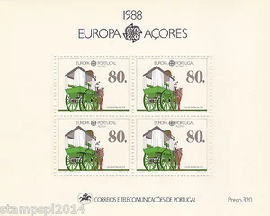 PORTUGAL / AZORES EUROPA CEPT (1988) MNH - Picture 1 of 1