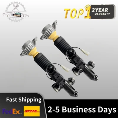 2x Rear Shock Absorbers Struts EDC Fit BMW F07 550i GT 535i GT xDrive 2010-2017 - Image 1 of 4