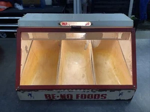 Vintage BE MO FOODS INC Peanut Metal Display Warmer Lighted KALAMAZOO MI USA - Picture 1 of 24