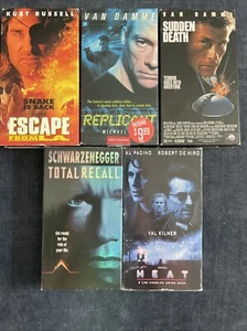 Action packed movies. 5 VHS movies. - Picture 1 of 11