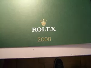 Calendario da muro Rolex 2008 perfetto Daytona GMT Submariner Seadweller - Foto 1 di 8