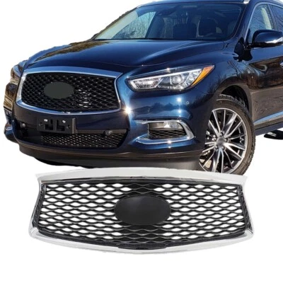 For Infiniti QX60 2016-2019 2020 With Camera Option Front Bumper Upper Grille Foto 1 de 4