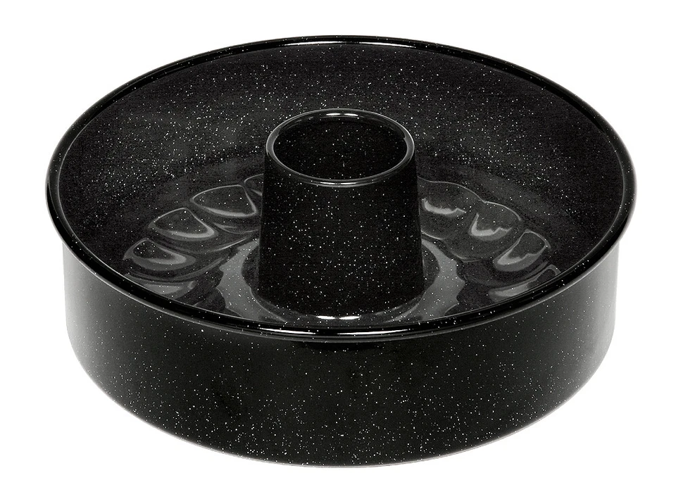 Riess Tortenform 3-teilig Emaille Schwarz 26cm - Bild 1 von 1