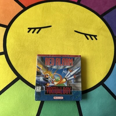 Nintendo Virtual Boy "RED ALARM" Factory Sealed 1995 - Image 1 of 4