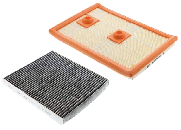 Juego de filtro de aire + filtro de aire de cabina MAHLE/AIRMATIC para Audi A3 e-tron 2016 - 2018 Foto 1 de 1