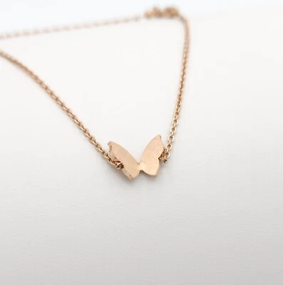 Pulsera Butterfly ORO ROSA Chapada Naturaleza Alas Voladoras Animal Insecto Revoloteo Foto 1 de 3