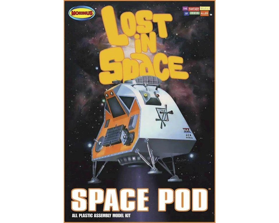 Moebius 1/24 Lost in Space Pod 塑料模型套件 901 — 第 1/1 张图片