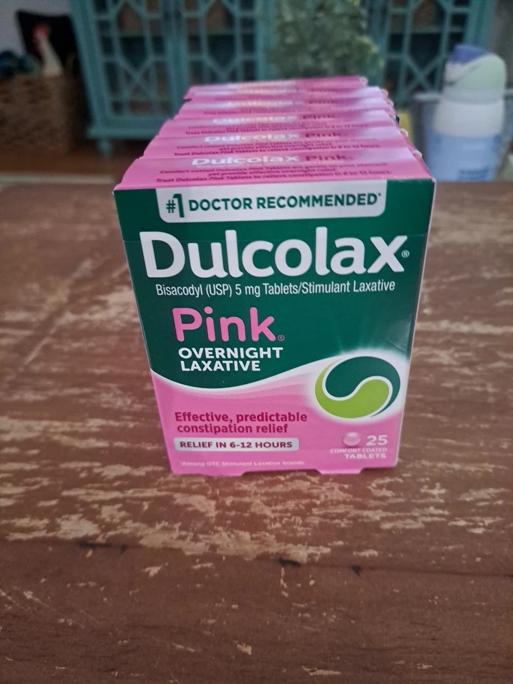 (LOT OF 6) Dulcolax Womens Gentle Laxative Comfort Coated Tablets 5 mg 25 Count  - Image 1 of 4