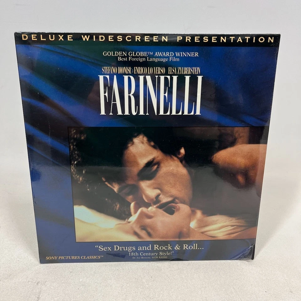 Farinelli (1994 Stefano Dionisi, Enrico Lo Verso, Elsa Zylberstein) [Laserdisc] - Image 1 of 4