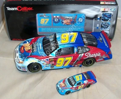 1:24 1:64 2004 TEAM CALIBER #97 JUSTICE LEAGUE SUPERMAN SHARPIE KURT BUSCH 1/504 - Image 1 of 4